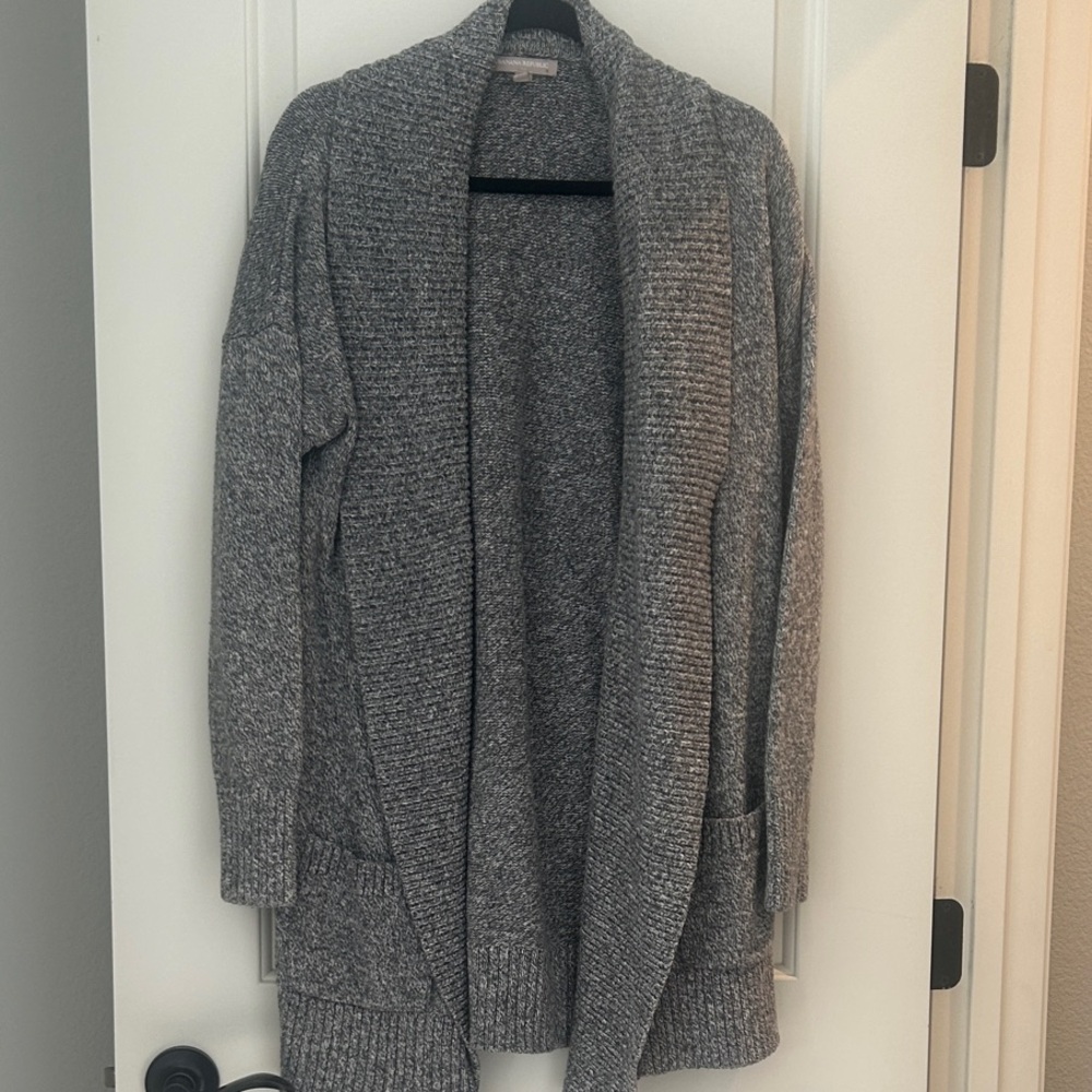 Banana Republic Heather Gray Women's Sweater
